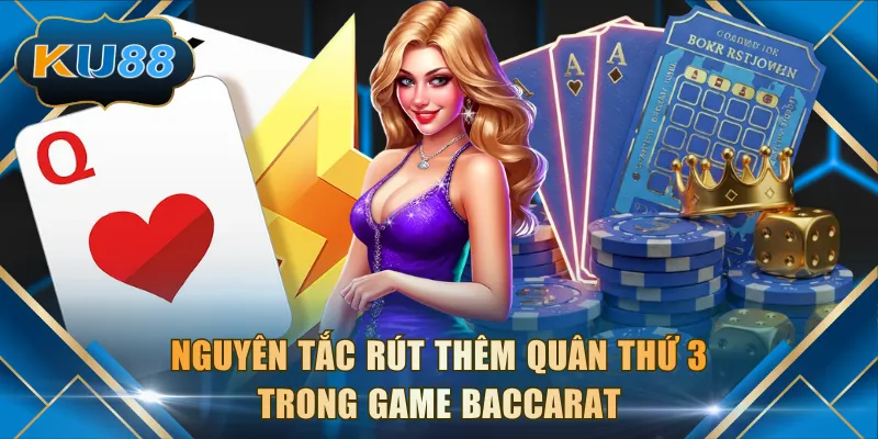 Nguyên tắc rút thêm quân thứ 3 trong game Baccarat