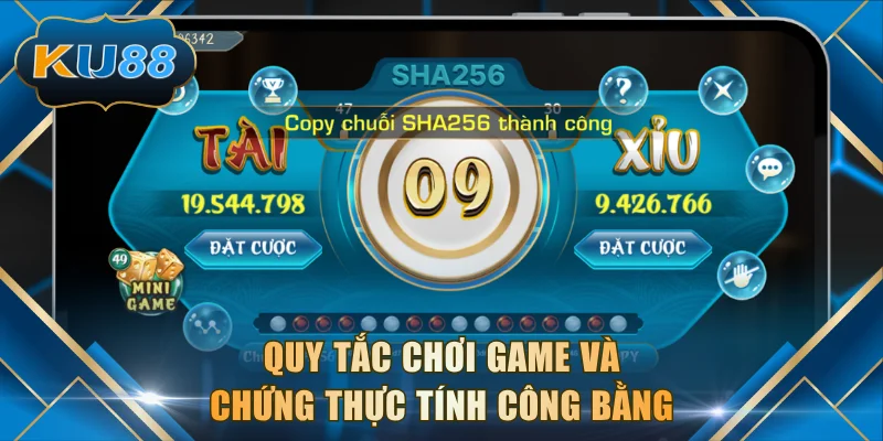 Quy tắc chơi game và chứng thực tính công bằng